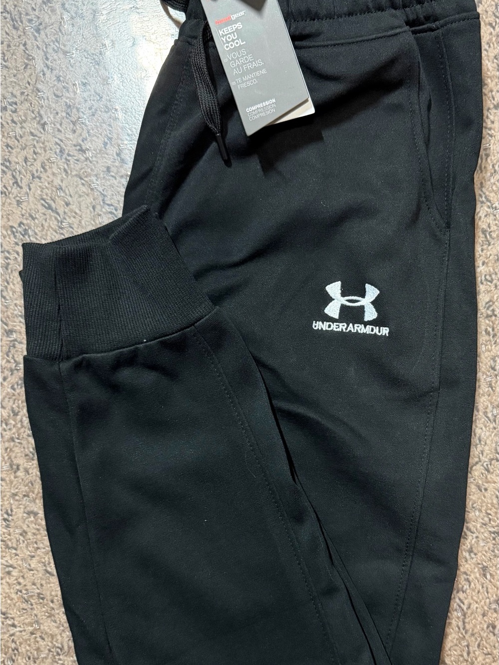 Under Armour Men’s Heat Gear Compression Sweat Pants Size L